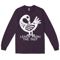 Plum african adinkra sankofa Long Sleeve Tee - artisFamous