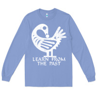 Colony Blue african adinkra sankofa Long Sleeve Tee - artisFamous