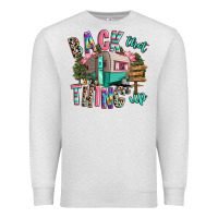 Oatmeal Heather back that thing up camping Premium Sweatshirt - RanaPortraitStore