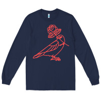 Navy democratic socialists of america Long Sleeve Tee - artisFamous