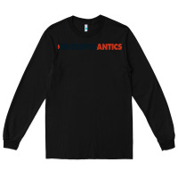 Black interpol antics crop top Long Sleeve Tee - artisFamous