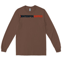 Chestnut interpol antics crop top Long Sleeve Tee - artisFamous