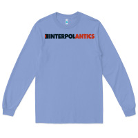Colony Blue interpol antics crop top Long Sleeve Tee - artisFamous