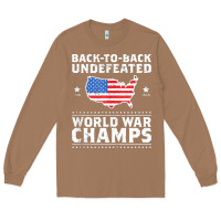 Toasted Coconut back to back undefeated world war champs Long Sleeve Tee - artisFamous