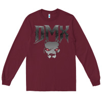 Burgundy dmx Long Sleeve Tee - artisFamous
