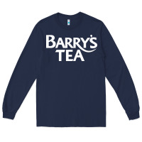 Navy barry's tea graphic Long Sleeve Tee - artisFamous