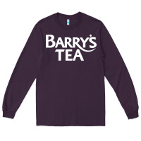 Plum barry's tea graphic Long Sleeve Tee - artisFamous
