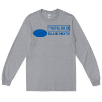 Heather Grey blue note jazz music records Long Sleeve Tee - artisFamous