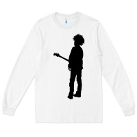 White ro.b.e.r.t.  &' c.u.r.e'  smith  baseball ¾ sleeve t shirt Long Sleeve Tee - artisFamous