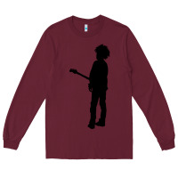 Burgundy ro.b.e.r.t.  &' c.u.r.e'  smith  baseball ¾ sleeve t shirt Long Sleeve Tee - artisFamous