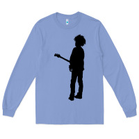 Colony Blue ro.b.e.r.t.  &' c.u.r.e'  smith  baseball ¾ sleeve t shirt Long Sleeve Tee - artisFamous
