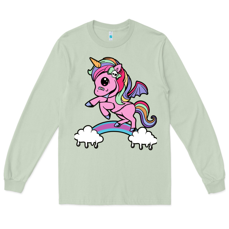 Cute Unicorn Long Sleeve Tee by artisFamous | Teevron