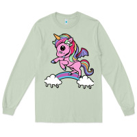 Matcha cute unicorn Long Sleeve Tee - artisFamous