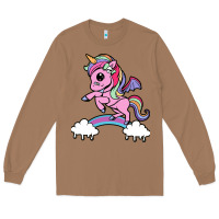 Toasted Coconut cute unicorn Long Sleeve Tee - artisFamous