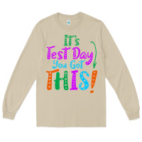 Mushroom it's test day you got this Long Sleeve Tee - artisFamous