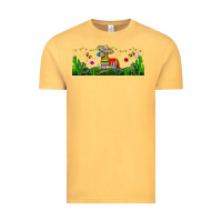 Vintage Mustard pinata libbey glass Vintage Tee - BundleAndBundleShop