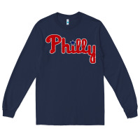 Navy baseball philly Long Sleeve Tee - artisFamous