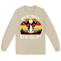 Vintage Not My Pasture Not My Bull Cow Long Sleeve Tee | Teevron