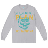 Moon Dust Retirement Plan Scuba Diving Long Sleeve Tee - artisFamous