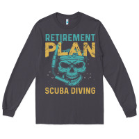 Smoke Retirement Plan Scuba Diving Long Sleeve Tee - artisFamous