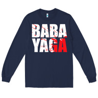 Navy action film lovers   ba.b.a   y.a.g.a  gear t shirt Long Sleeve Tee - artisFamous