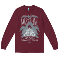 Burgundy adventure time mar.ce.li.ne vampire qu.e.e.n post  t shirt Long Sleeve Tee - artisFamous