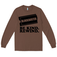 Chestnut blockbuster be kind rewind Long Sleeve Tee - artisFamous