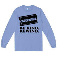 Colony Blue blockbuster be kind rewind Long Sleeve Tee - artisFamous