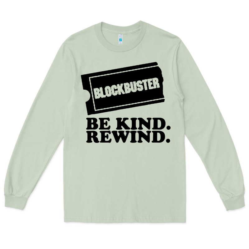 Blockbuster Be Kind Rewind Long Sleeve Tee by artisFamous | Teevron