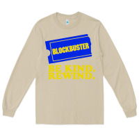 Mushroom blockbuster be kind rewind Long Sleeve Tee - artisFamous