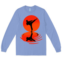 Colony Blue karate and kung fu Long Sleeve Tee - artisFamous