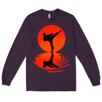Plum karate and kung fu Long Sleeve Tee - artisFamous