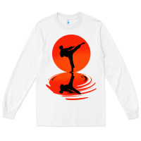 White karate and kung fu Long Sleeve Tee - artisFamous
