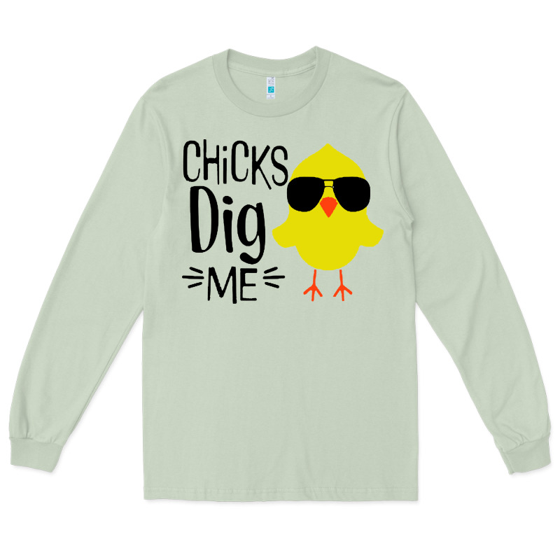 Kids Chick Dig Me Christian Long Sleeve Tee by artisFamous | Teevron