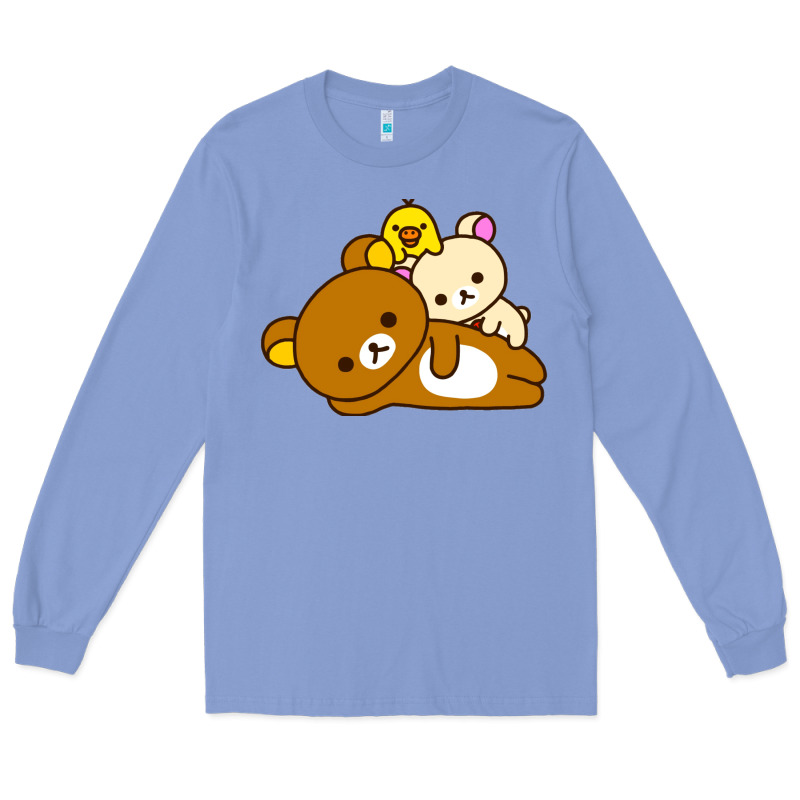 Rilakkuma Rila Head Shirt Long Sleeve Tee by artisFamous | Teevron