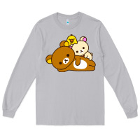 Moon Dust rilakkuma rila head shirt Long Sleeve Tee - artisFamous