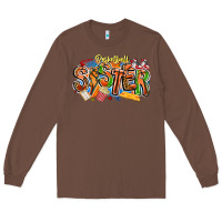 Chestnut basketball sister Long Sleeve Tee - CowhideDigitalArt