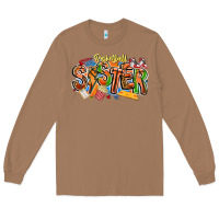 Toasted Coconut basketball sister Long Sleeve Tee - CowhideDigitalArt