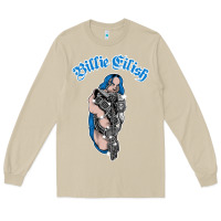 Mushroom b.i.l.l.i.e  e i.li.s.h  official  bling  t shirt Long Sleeve Tee - artisFamous