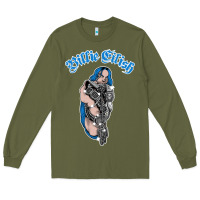 Army Green b.i.l.l.i.e  e i.li.s.h  official  bling  t shirt Long Sleeve Tee - artisFamous