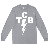 Heather Grey taking care of business rock n roll Long Sleeve Tee - artisFamous