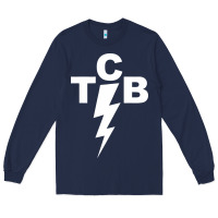 Navy taking care of business rock n roll Long Sleeve Tee - artisFamous