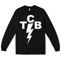 Black taking care of business rock n roll Long Sleeve Tee - artisFamous