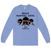 Colony Blue mixed martial arts and crafts Long Sleeve Tee - artisFamous