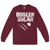 Burgundy co.ca.i.n.e    b.o.o.g.er   sugar the original t shirt Long Sleeve Tee - artisFamous