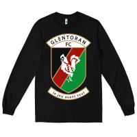 Black glentoran Long Sleeve Tee - artisFamous