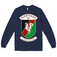 Navy glentoran Long Sleeve Tee - artisFamous