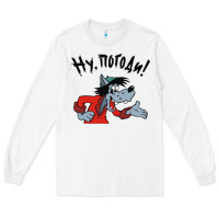 White nu pogodi! Long Sleeve Tee - artisFamous
