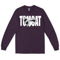 Plum f 14 tomcat f14 navy jet fighter plane tshirt pilot t shirt Long Sleeve Tee - artisFamous