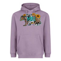 Lavender baby bear mini sunflowers leopard cowhide mother's day Heavyweight Hoodie - Jasminsmagicworld